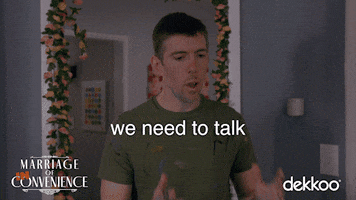 We Need To Talk Hello GIF by MyPetHippoProductions