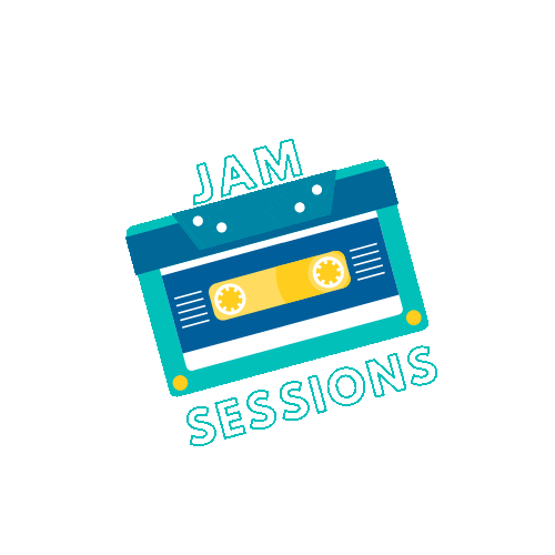 Pineapple Downsyndrome Sticker by Margrit Co.