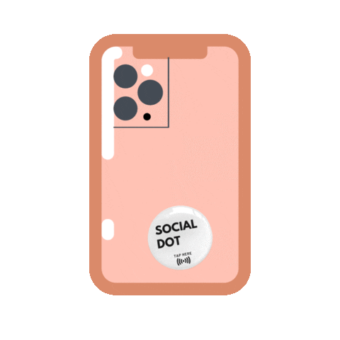 Social Dot Sticker