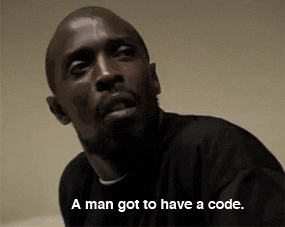 a man got to have a code