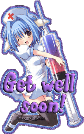 Sick Get Well Soon Sticker