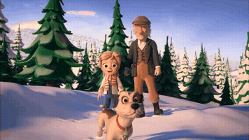 Dog Christmas GIF by Piney the Lonesome Pine