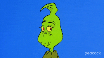The Grinch Smile GIF by PeacockTV