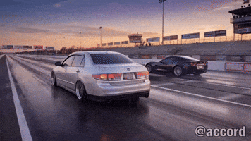 Drag Racing Corvette GIF