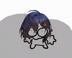 Shocked Doodle GIF