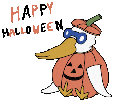 Jack O Lantern Halloween Sticker by Stratusjournal