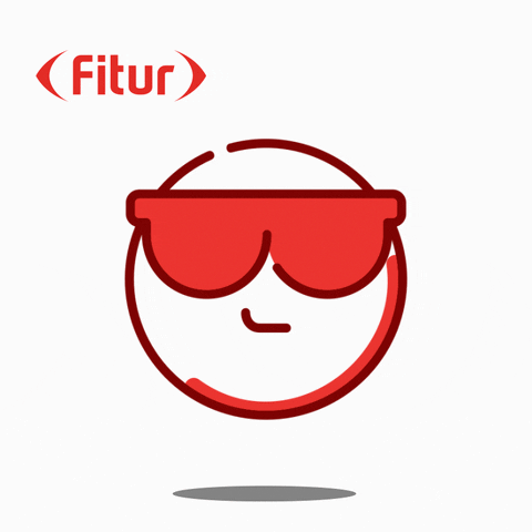 Emoji Sunglasses GIF by IFEMA
