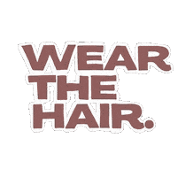 Wear The Hair Sticker by Lusta Hair