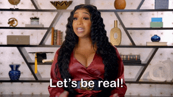 Season 2 Lets Be Real GIF by BET Plus