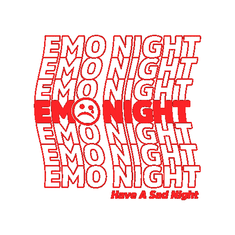 The Emo Night Tour Sticker