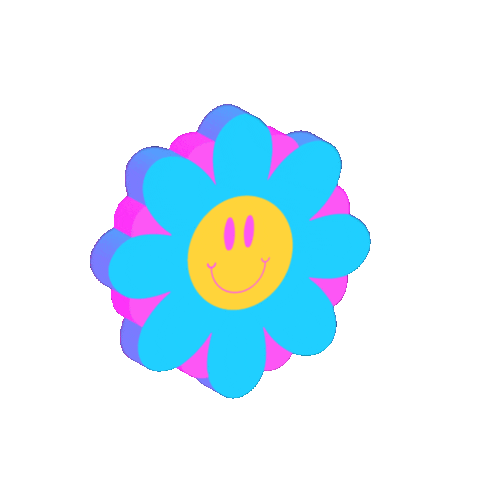 Flower Smile Sticker by Zalando Lounge