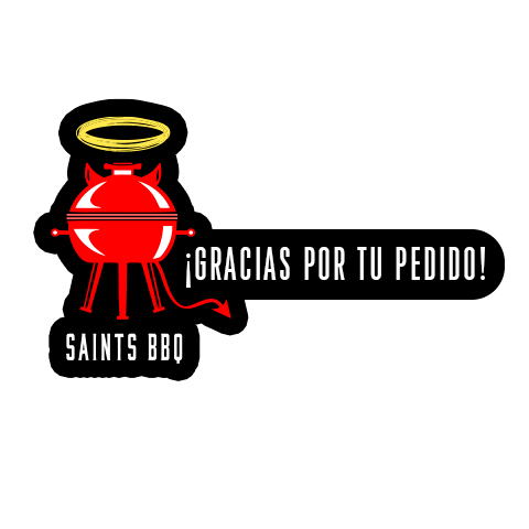 Sticker by Saints BBQ