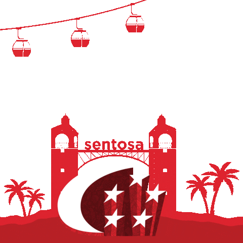 National Day Singapore Sticker by Sentosa