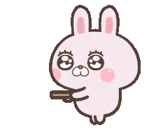 Rabbit Serving Sticker
