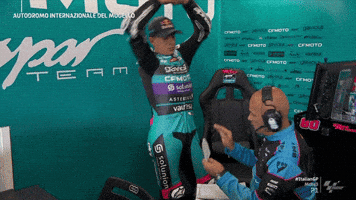 Sport Stretching GIF by MotoGP™