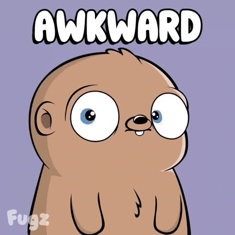 Awkward Uh Oh GIF by Fugz Official