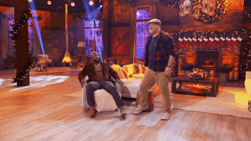 Christmas Party Shuffle GIF by ABC Network