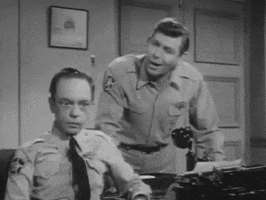 frustrated andy griffith GIF