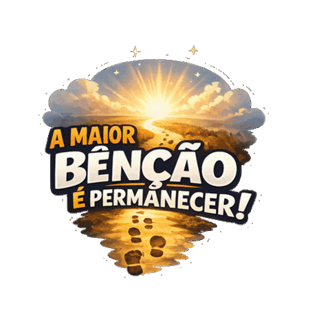 Permanecer Não Pare Sticker by Pontal Casa e Construção