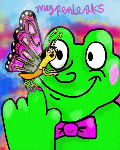 Butterfly Fwog GIF by Mypenleaks