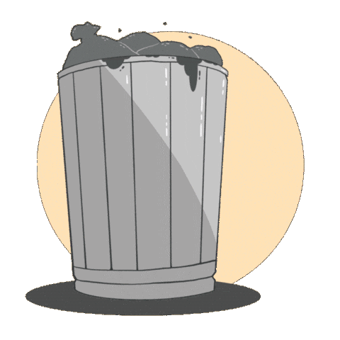 Raccoon Trash Panda Sticker by Good Cluck Games
