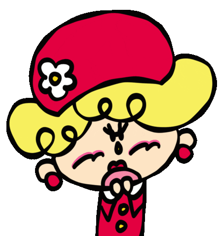 Character Wow Sticker by しまみほ