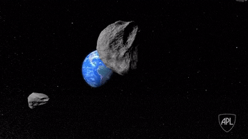 JHUAPL earth dart asteroids jhuapl GIF