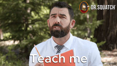 Nerd Teaches GIF by DrSquatchSoapCo - Find & Share on GIPHY