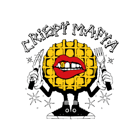 Chicken Frango Sticker by Crispy Mafya
