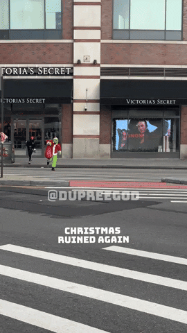 New York Christmas GIF by dupreegod