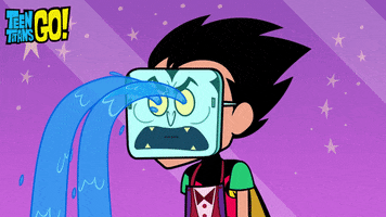 Teen Titans Crying GIF by Cartoon Network