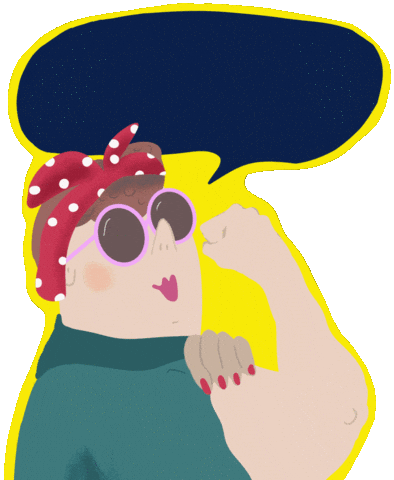 Woman Sticker