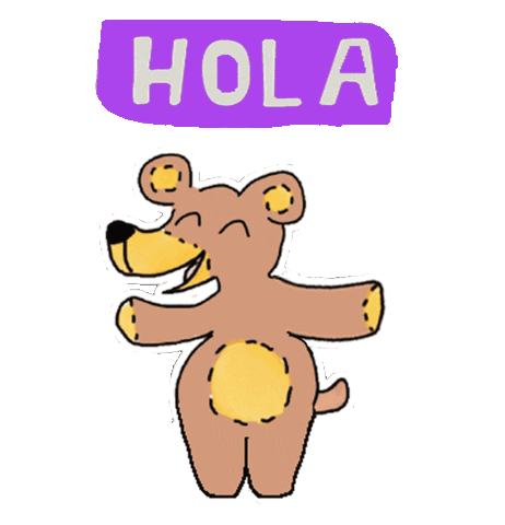 Hola Sticker