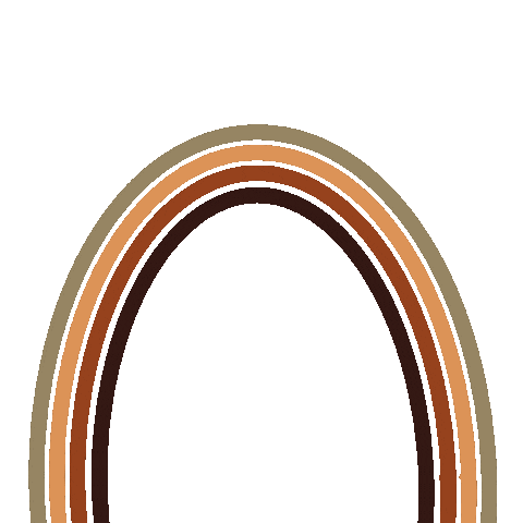 Give Thanks Rainbow Sticker