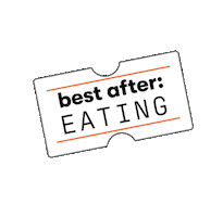 Shopping Eating Sticker