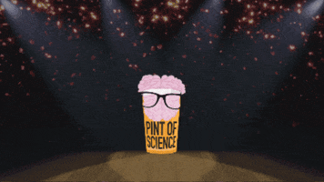 Happy Party GIF by Pint of Science world