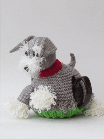 Miniature Schnauzer Dog GIF by TeaCosyFolk
