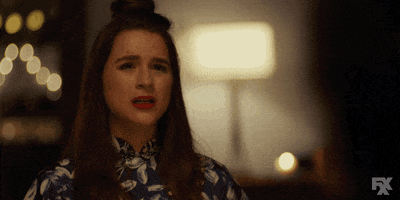 angry sadness GIF by You're The Worst 