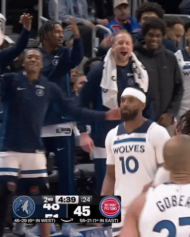 Nba Hype GIF by Minnesota Timberwolves