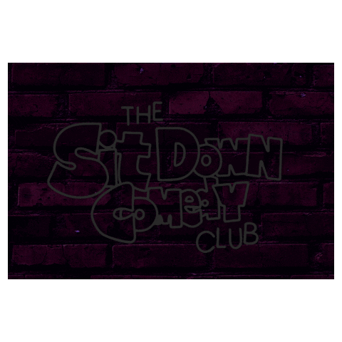 Sit Down Comedy Club Sticker