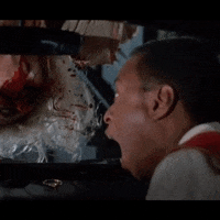 night of the demons horror GIF by absurdnoise