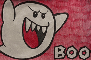 King Boo Ghost GIF