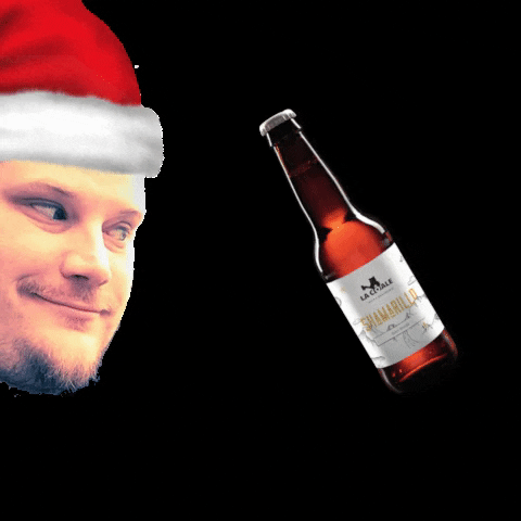 LaCoale christmas beer noel craftbeer GIF