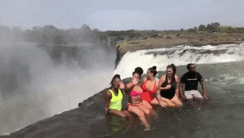 Victoria Falls Africa GIF by Sherilyn Carter
