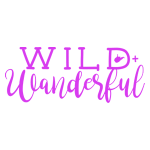 Wild + Wanderful Blog Sticker