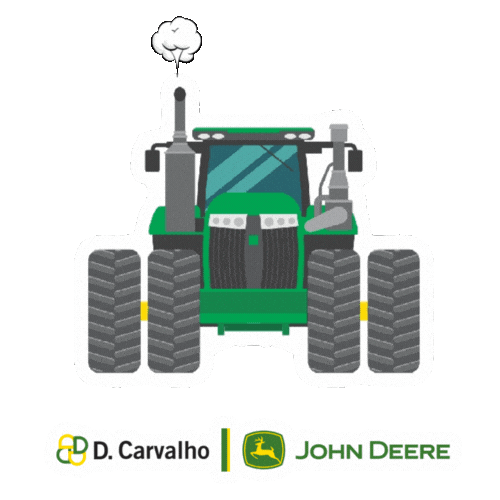 John Deere Trator Sticker by D. Carvalho John Deere