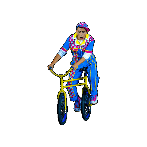 Comedy Bike Sticker by Ringling Bros. and Barnum & Bailey