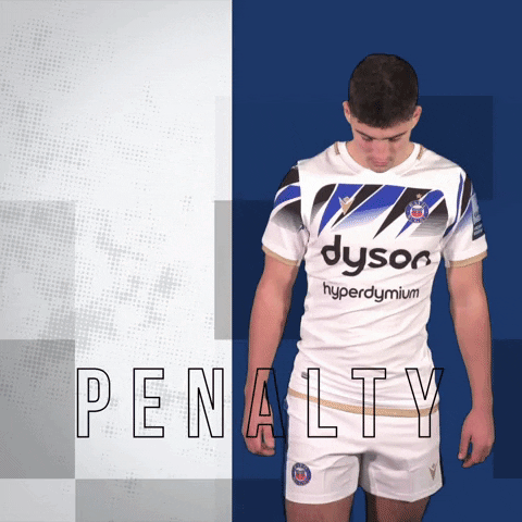Rugby Union Penalty GIF by Bath Rugby