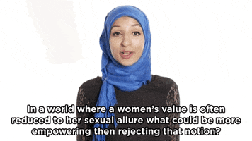 feminist hijab GIF