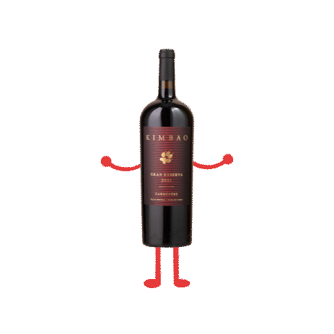 Red Wine Jump Sticker by Schwaderer Wines